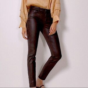 MASSIMO DUTTI | Skinny Coated Jeans